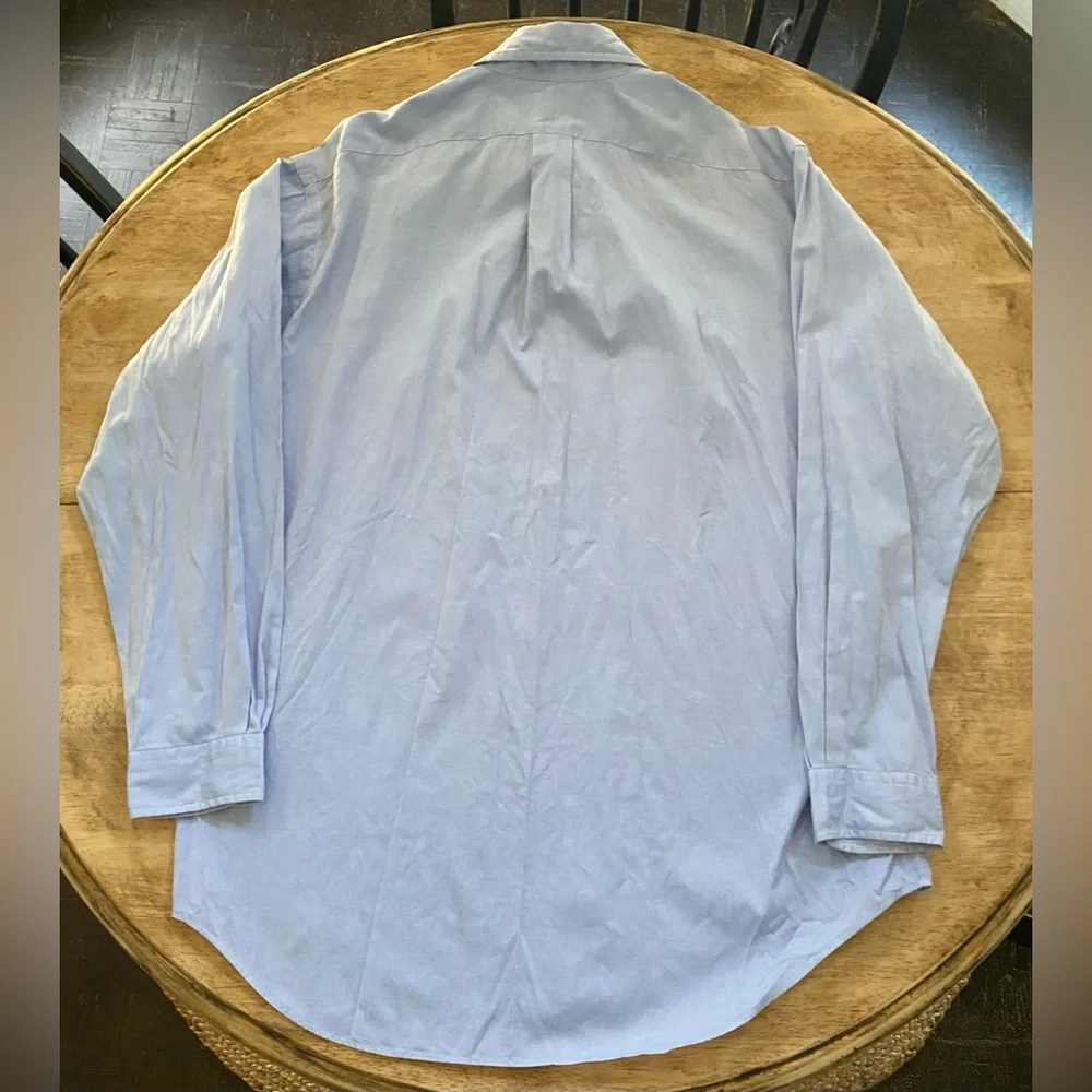 Polo Ralph Lauren Classic Fit Men’s 16.6 34/35 Lt Blue Cotton Oxford‎ Shirt